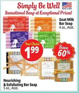 Ocean State Job Lot Goat Milk Bar Soap offer