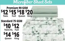 Ocean State Job Lot Microfiber Sheet Sets offer