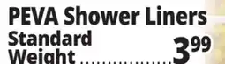 Ocean State Job Lot PEVA Shower Liners Standard Weight offer