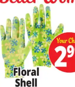 Ocean State Job Lot Better Women's Gloves Floral Shell offer