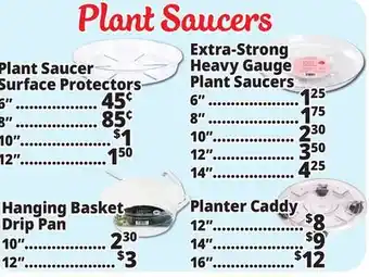 Ocean State Job Lot Plant Saucers Surface Protectors offer