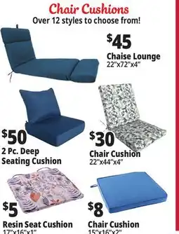 Ocean State Job Lot Chair Cushions offer