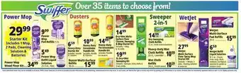 Ocean State Job Lot Swiffer Mop, Duster, Sweeper, Wetjet offer