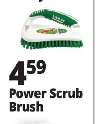 Ocean State Job Lot Power Scrub Brush offer