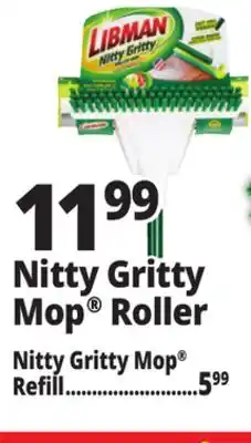 Ocean State Job Lot Nitty Gritty Mop Roller offer