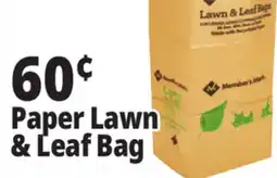 Ocean State Job Lot Single Paper Lawn & Leaf Bag offer