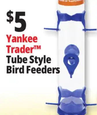 Ocean State Job Lot Yankee Trader Tube Style Bird Feeders offer
