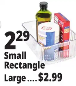 Ocean State Job Lot Small Rectangle Kitchen Organization offer
