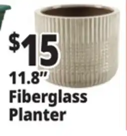Ocean State Job Lot 11.8 Fiberglass Planter offer