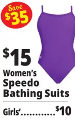Ocean State Job Lot Women's Speedo Bathing Suits Girls' offer