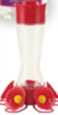 Ocean State Job Lot Glass Hummingbird Feeder offer