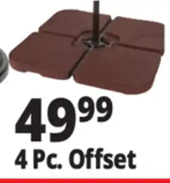 Ocean State Job Lot 4 Pc. Offset Offset Umbrella Base 4-Piece offer