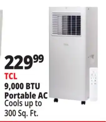 Ocean State Job Lot 9,000 BTU Portable AC offer