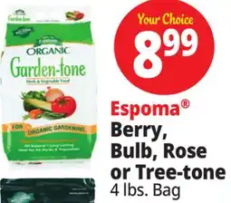 Ocean State Job Lot Espoma Berry, Bulb, Rose or Tree-tone offer