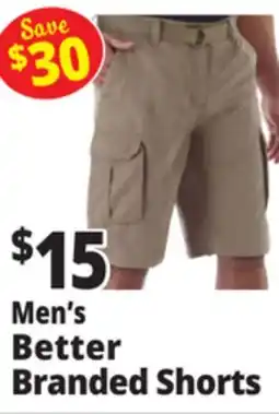 Ocean State Job Lot Men's Better Branded Shorts offer