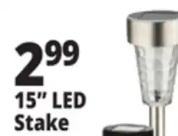 Ocean State Job Lot 15 LED Stake offer