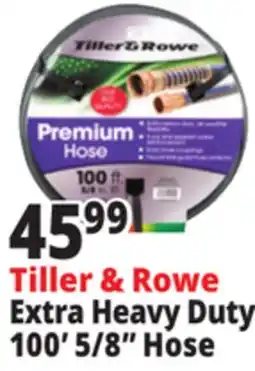 Ocean State Job Lot Tiller & Rowe Extra Heavy-Duty Premium 5/8 Garden Hose 50' offer