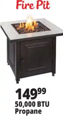 Ocean State Job Lot Fire Pit 50,000 BTU Propane offer