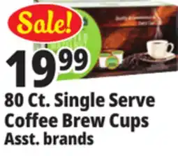 Ocean State Job Lot 80 Ct. Single Serve Coffee Brew Cups Asst. brands offer