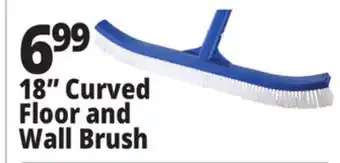 Ocean State Job Lot 18 Curved Floor and Wall Brush offer