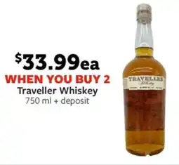 Fareway Traveller whiskey offer