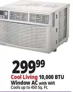 Ocean State Job Lot 10,000 BTU Window AC with Wi offer