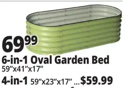Ocean State Job Lot 6-in-1 Oval Garden Bed offer
