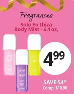 Ocean State Job Lot Fragrances offer