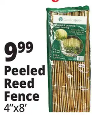 Ocean State Job Lot Peeled Reed Fence offer