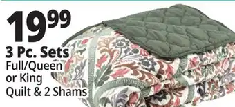 Ocean State Job Lot 3 Pc. Quilts Sets offer