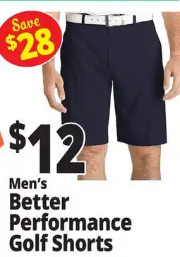 Ocean State Job Lot Men's Better Performance Golf Shorts offer