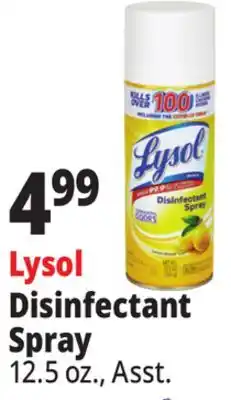 Ocean State Job Lot Disinfectant Spray offer