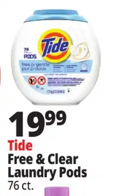 Ocean State Job Lot Tide Free & Clear Laundry Pods offer