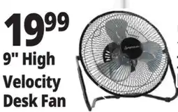 Ocean State Job Lot High Velocity Desk Fan 9 offer