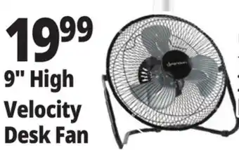 Ocean State Job Lot High Velocity Desk Fan 9 offer
