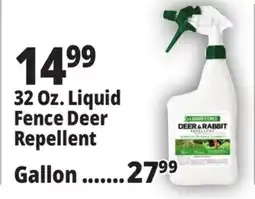 Ocean State Job Lot Liquid Fence Deer Repellent offer