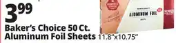 Ocean State Job Lot 50 Ct. Aluminum Foil Sheets offer
