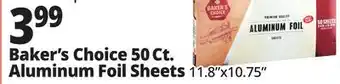 Ocean State Job Lot 50 Ct. Aluminum Foil Sheets offer