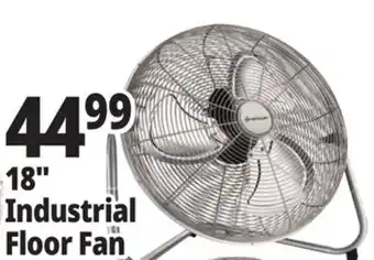 Ocean State Job Lot 18 Industrial Floor Fan offer