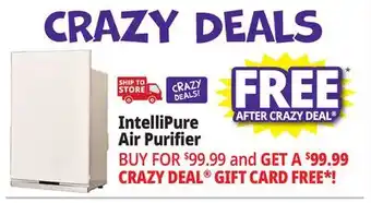 Ocean State Job Lot IntelliPure Air Purifier offer