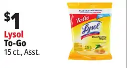 Ocean State Job Lot To-Go Disinfectants offer