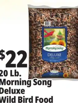 Ocean State Job Lot 20 Lb. Morning Song Deluxe Wild Bird Food offer