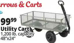 Ocean State Job Lot Utility Cart offer