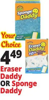 Ocean State Job Lot Dual-Sided Sponge Daddy 3 Count offer