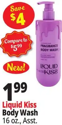 Ocean State Job Lot Liquid Kiss Body Wash offer