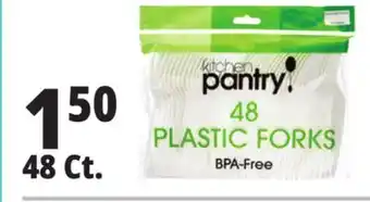 Ocean State Job Lot 48 Ct. Pantry 48 Plastic Forks offer