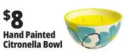 Ocean State Job Lot Hand Painted Citronella Bowl offer