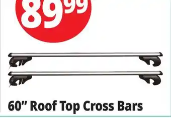 Ocean State Job Lot 60 Roof Top Cross Bars offer