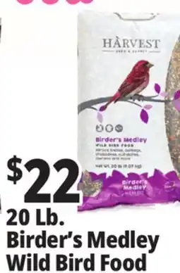 Ocean State Job Lot Birder's Medley Wild Bird Food 20 lbs offer