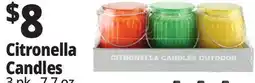 Ocean State Job Lot Citronella Candles offer